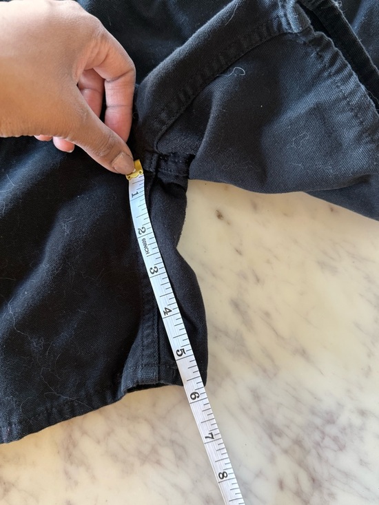 Vans Black Bib Short Overalls MEDIUM - Picture 6 of 11